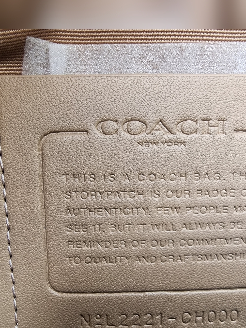 ✨️NWOT✨️ Coach Warren Belt Bag, Chalk & Brown, 2022, $378 MSRP - Picture 10 of 11